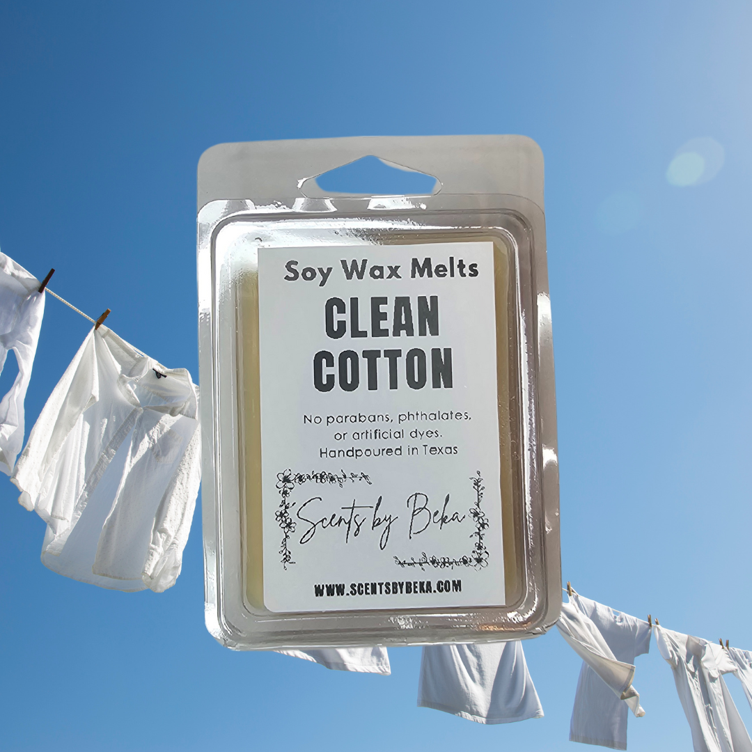 Clean cotton wax melts