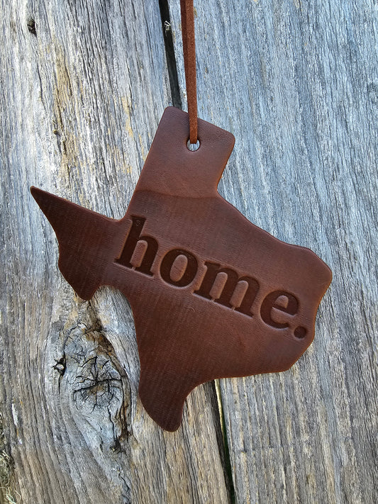 Texas Home Leather Air Freshener with Refresher Spray