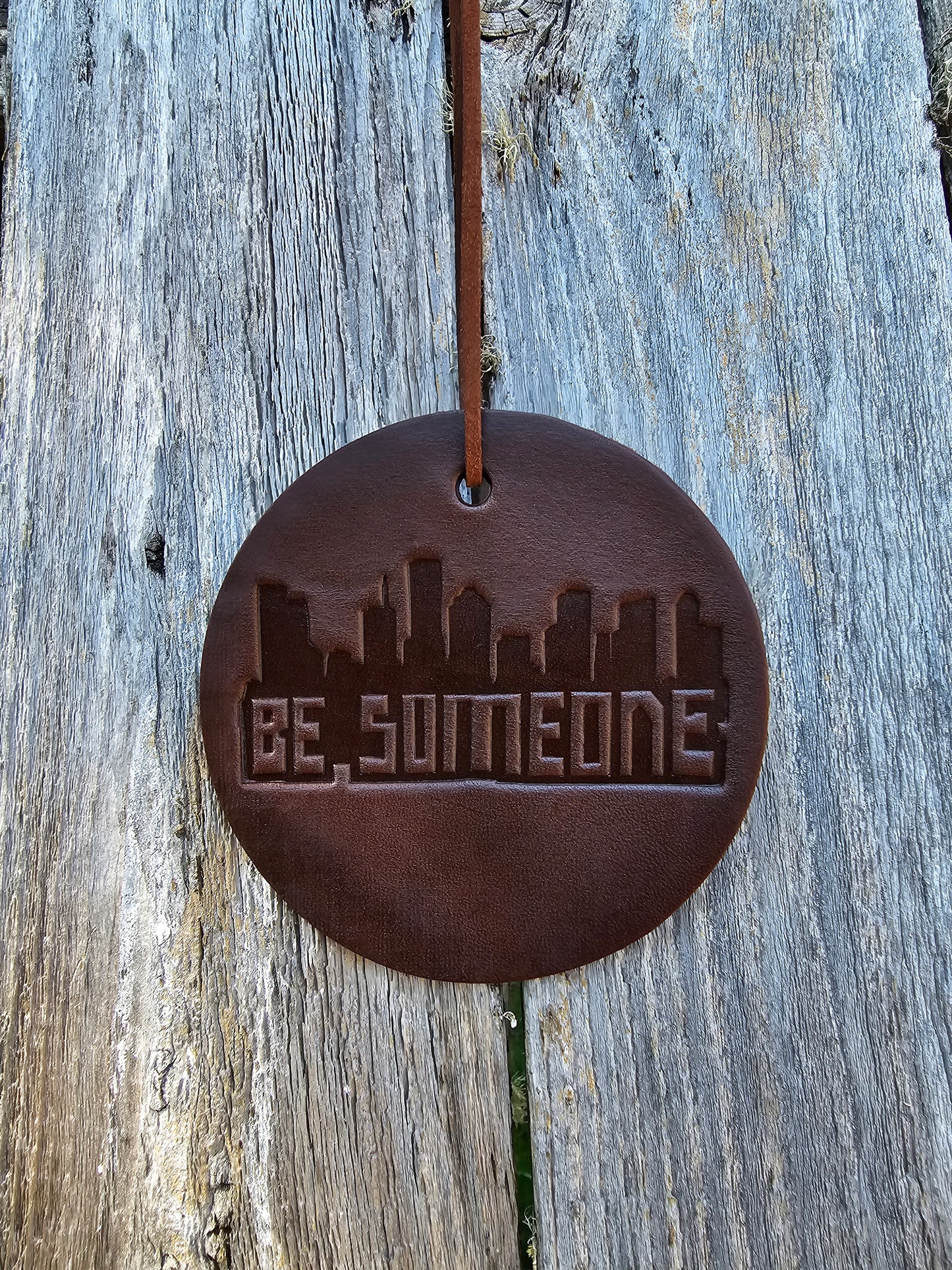 Be Someone Leather Air Freshener with Refresher Spray