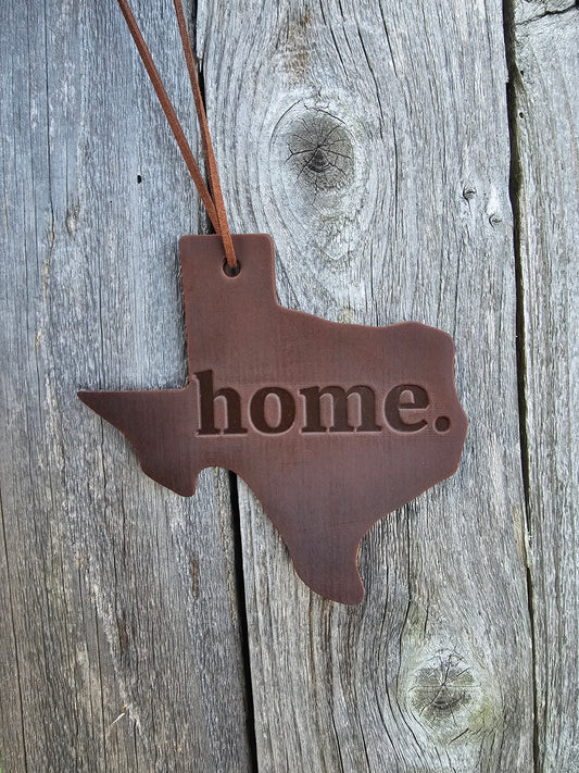 Texas Home Leather Air Freshener with Refresher Spray