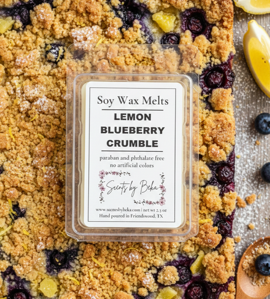 Lemon Blueberry Crumble Soy Wax Melts